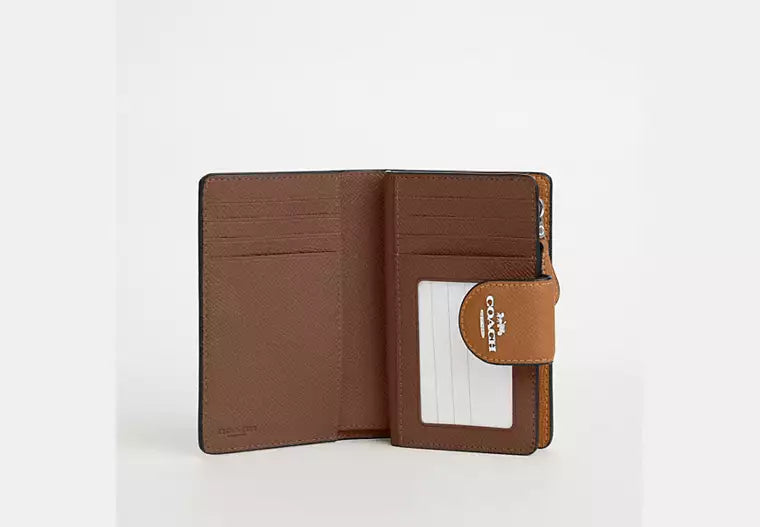 Crossgrain Leather Medium Corner Zip Wallet