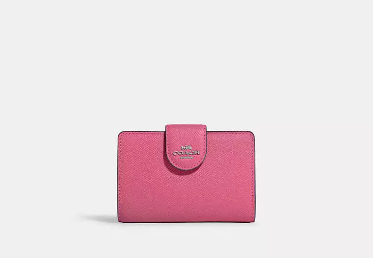Crossgrain Leather Medium Corner Zip Wallet