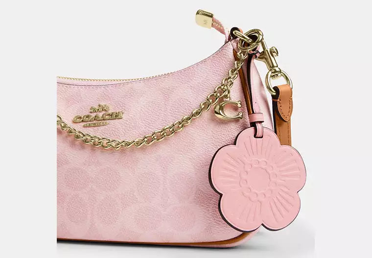 Terri Shoulder Bag - Signature Canvas - Charm