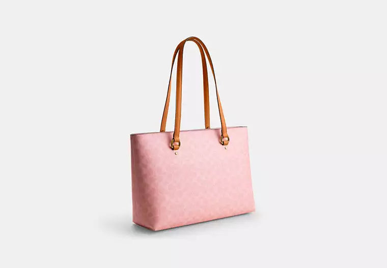 Signature Canvas Station Tote Bag With Laptop Pocket