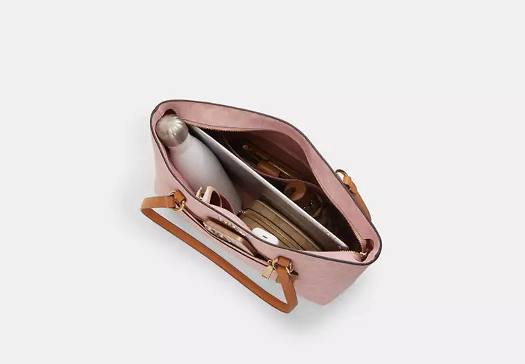 Signature Canvas Station Tote Bag With Laptop Pocket