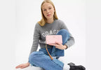 Signature Canvas Zip Around Wallet With Wristlet