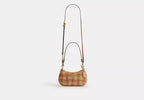 Terry Mini Crossbody Bag Gingham – Straw & Leather