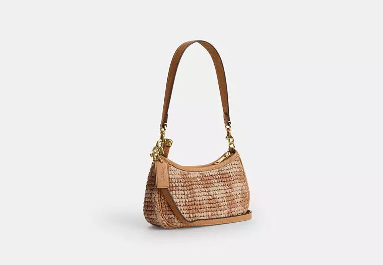 Terry Mini Crossbody Bag Gingham – Straw & Leather