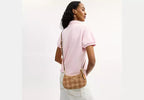 Terry Mini Crossbody Bag Gingham – Straw & Leather