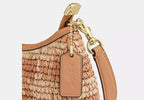Terry Mini Crossbody Bag Gingham – Straw & Leather