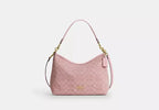 Denim Shoulder Bag With Detachable Strap