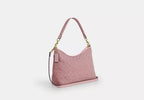Denim Shoulder Bag With Detachable Strap