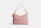 Denim Shoulder Bag With Detachable Strap