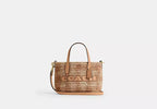 City Mini Tote Bag - Gingham Print