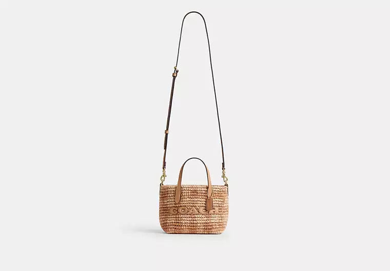 City Mini Tote Bag - Gingham Print