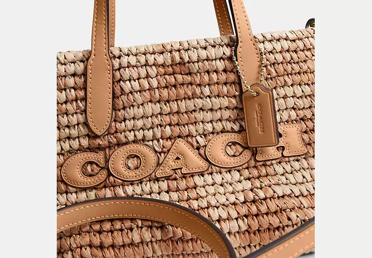 City Mini Tote Bag - Gingham Print