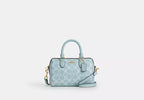 Mini Crossbody Bag in Signature Canvas With Card Slots
