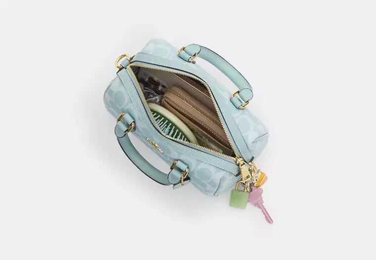 Mini Crossbody Bag in Signature Canvas With Card Slots