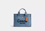 Denim Cargo Tote Bag – Convertible Shoulder & Crossbody