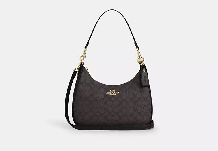 Terri Hobo Bag - Signature Canvas