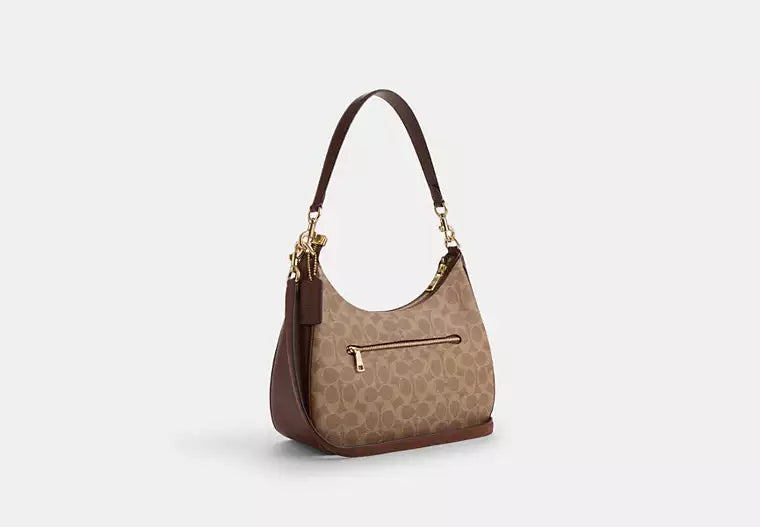 Terri Hobo Bag - Signature Canvas