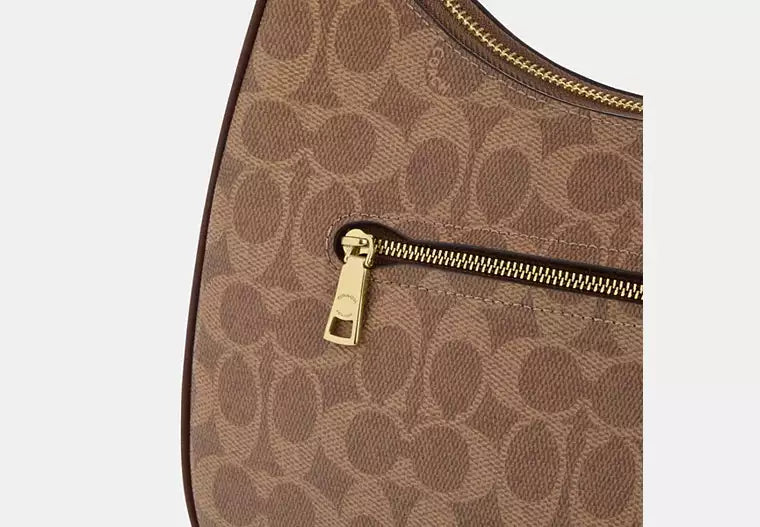 Terri Hobo Bag - Signature Canvas