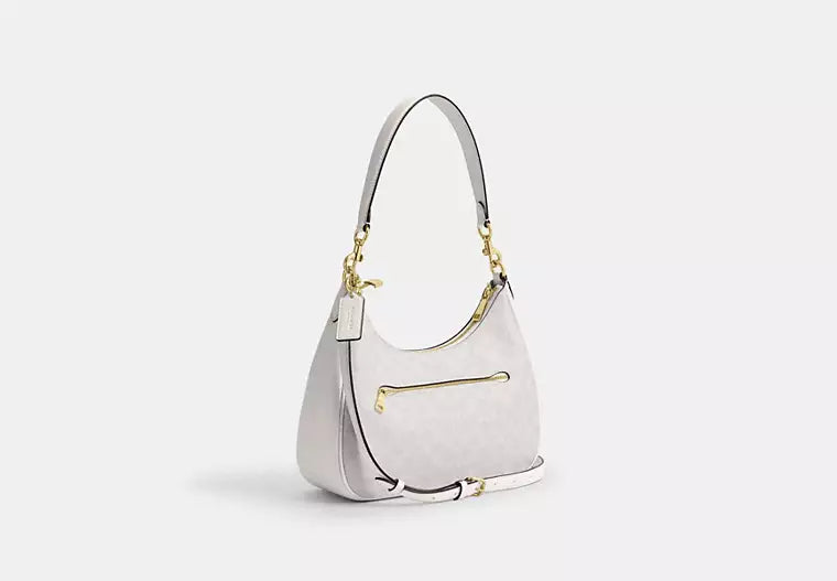 Terri Hobo Bag - Signature Canvas