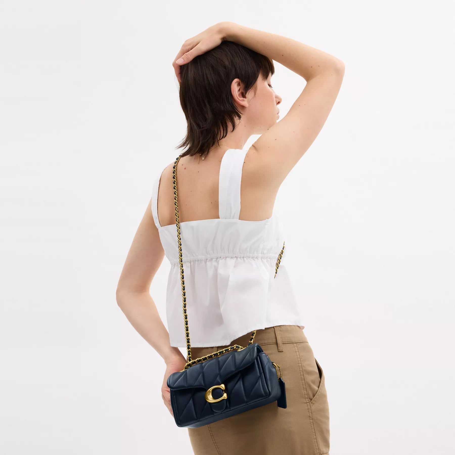 Tabby Shoulder Bag 20 With Pillow Quilting