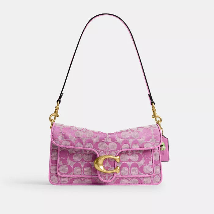 Brain Dead Soft Tabby Shoulder Bag 26 In Signature Jacquard
