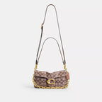 Tabby Shoulder Bag 26 In Crystal Signature Jacquard