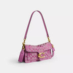 Brain Dead Soft Tabby Shoulder Bag 26 In Signature Jacquard