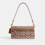 Tabby Shoulder Bag 26 In Crystal Signature Jacquard