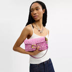 Brain Dead Soft Tabby Shoulder Bag 26 In Signature Jacquard