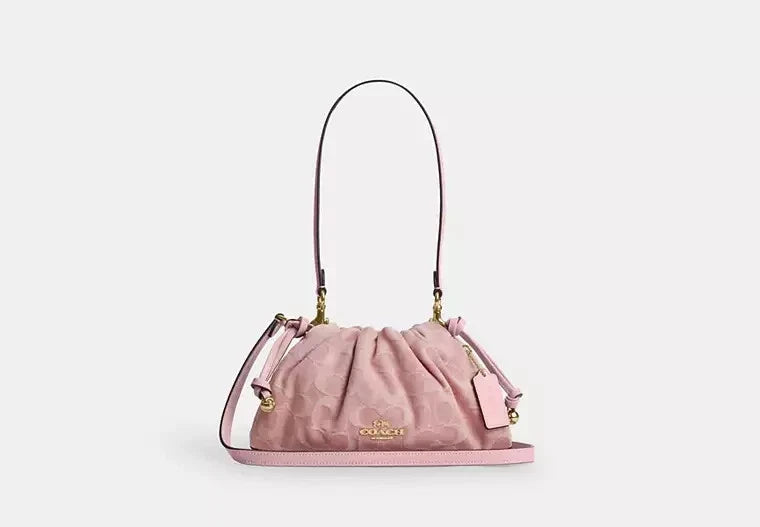COACH Faye Shoulder Bag In Signature Denim